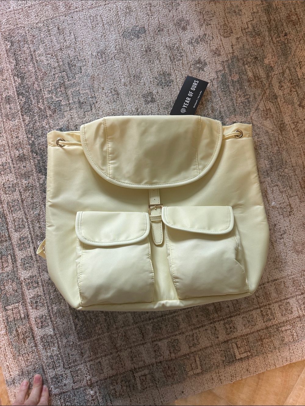 Women's  Nylon Backpack Tote - Versatile Everyday Bag